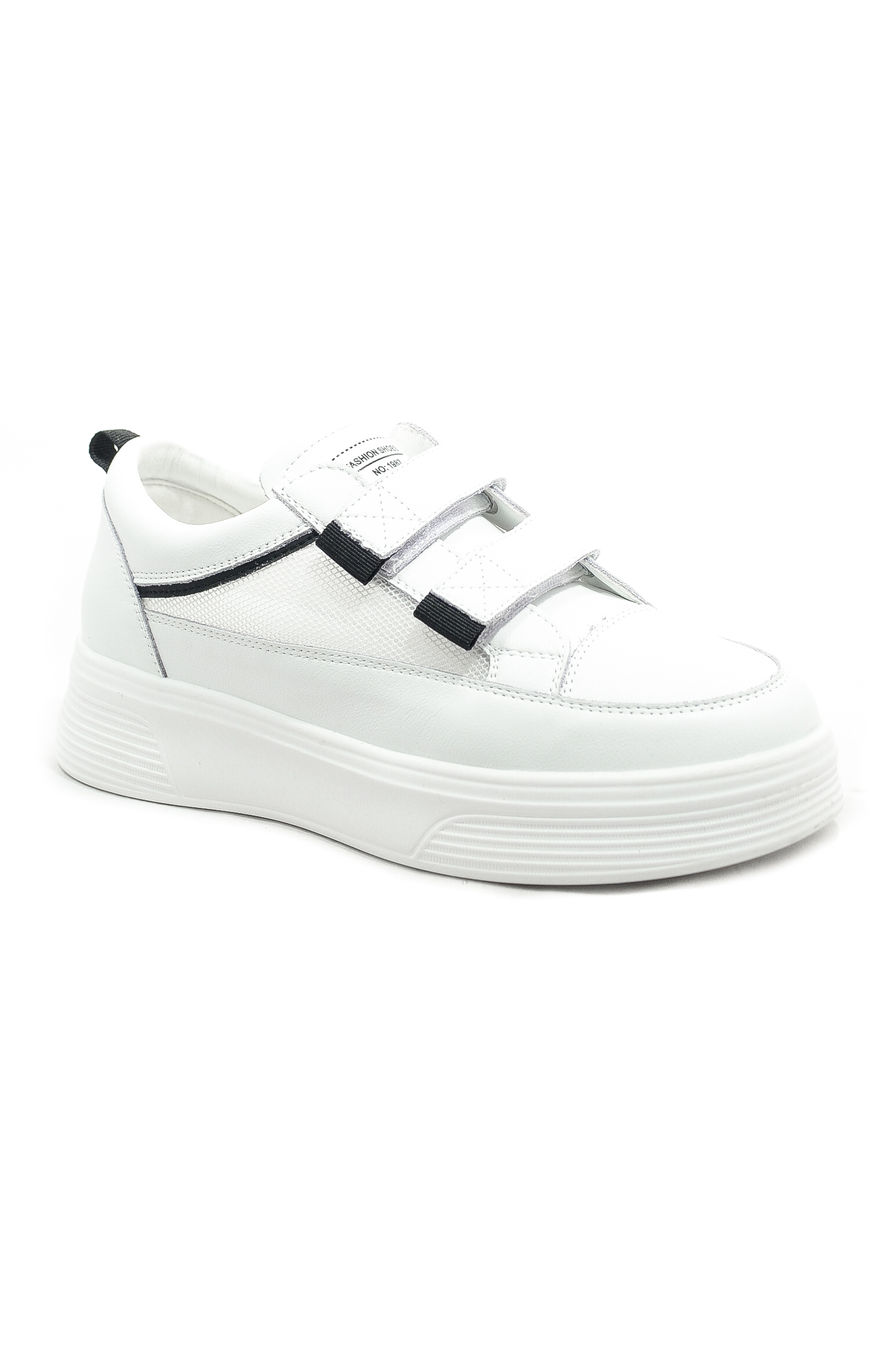 Удобные женские кеды СИТИ-Klasiya 169-BH white black цена-5873 р. в ...